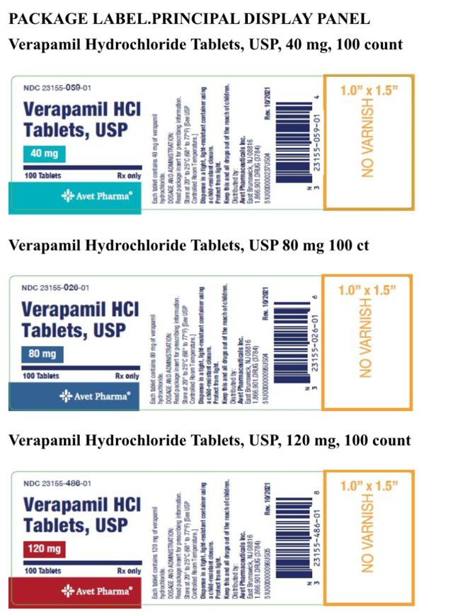 盐酸维拉帕米 Verapamil